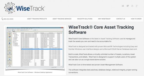 WiseTrack核心资产跟踪软件